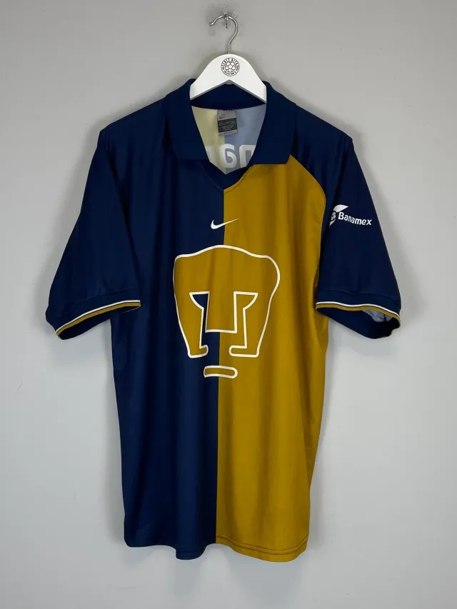 CULT KITS - 2001/02 UNAM PUMAS HOME SHIRT (XL) NIKE