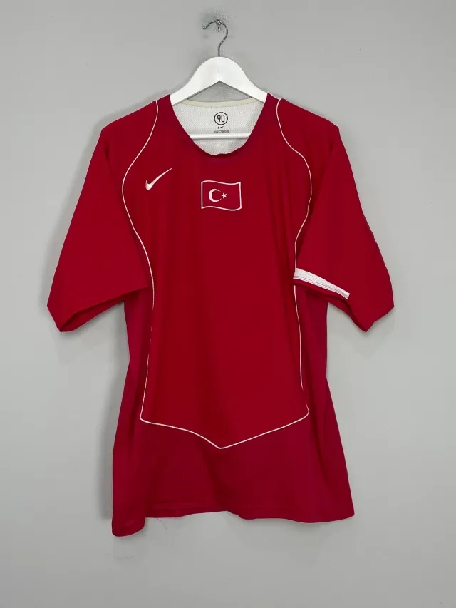 CULT KITS - 2004/06 TURKEY HOME SHIRT (XL) NIKE