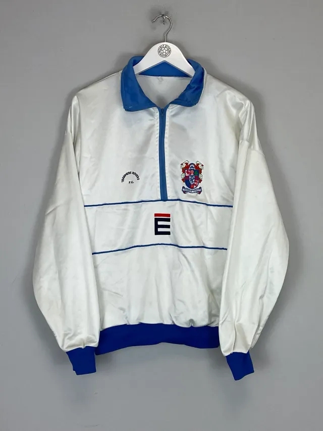 Cult Kits - 1991/93 TRANMERE ROVERS 1/2 ZIP TRACK JACKET (M) EN-S