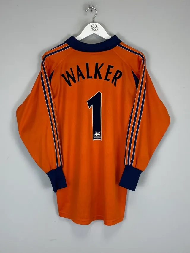 CULT KITS - 2000/01 TOTTENHAM WALKER #1 GK SHIRT (S) ADIDAS