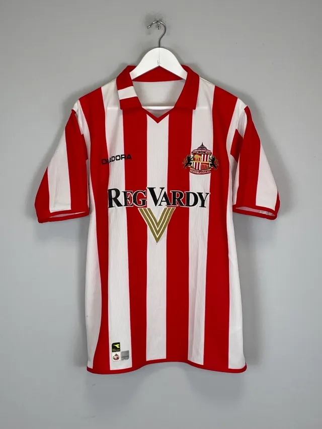 CULT KITS - 2004/05 SUNDERLAND HOME SHIRT (L) DIADORA