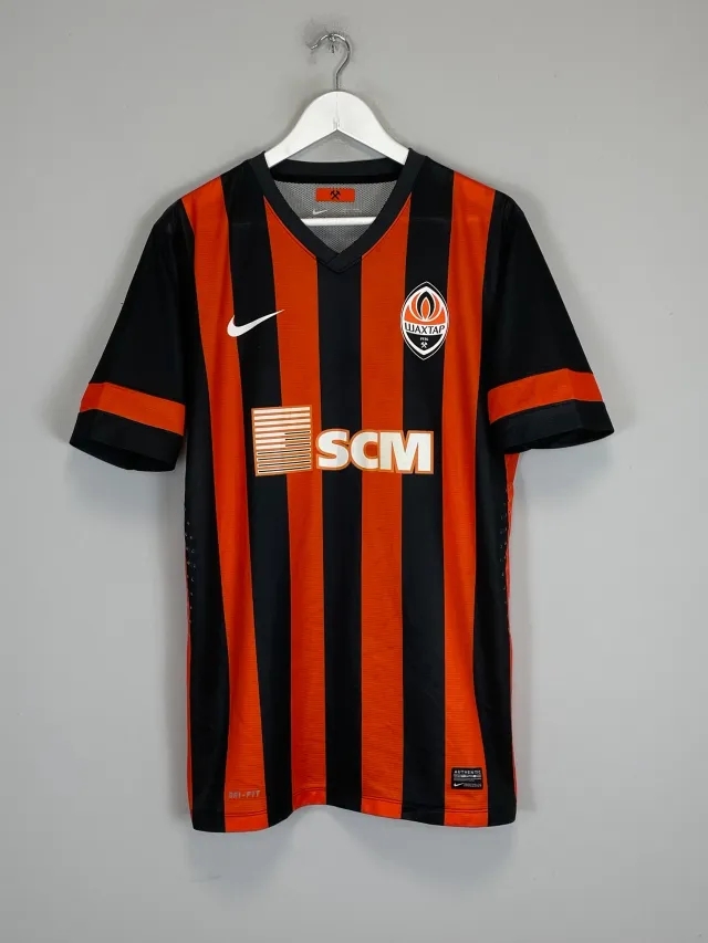 CULT KITS - 2010/11 SHAKHTAR DONETSK *PLAYER ISSUE* HOME SHIRT (XL) NIKE