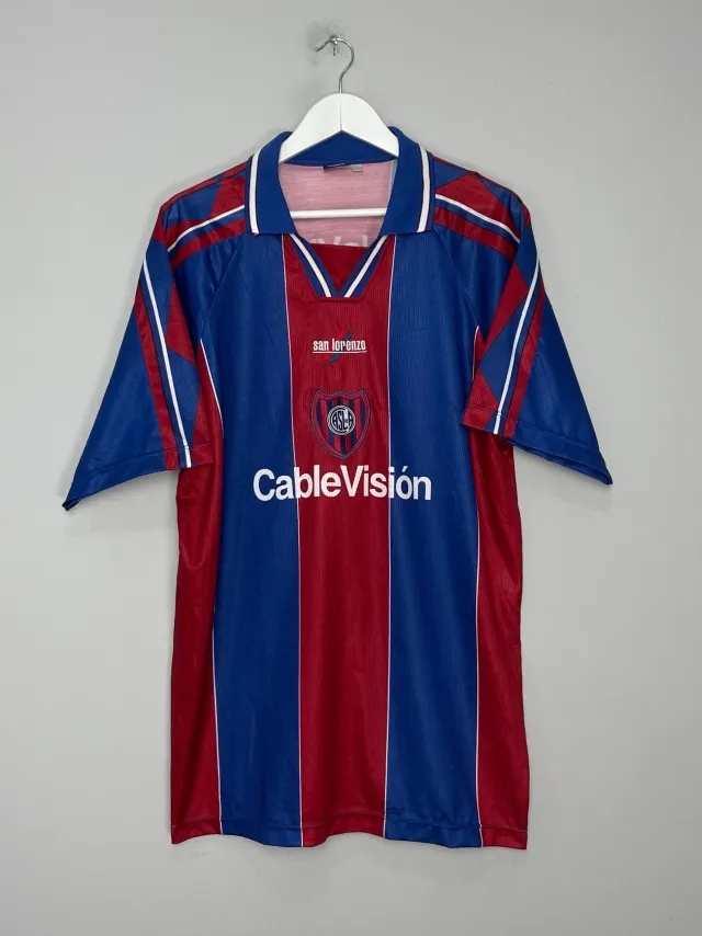 CULT KITS - 1999/00 SAN LORENZO #22 HOME SHIRT (XL) MEBAL