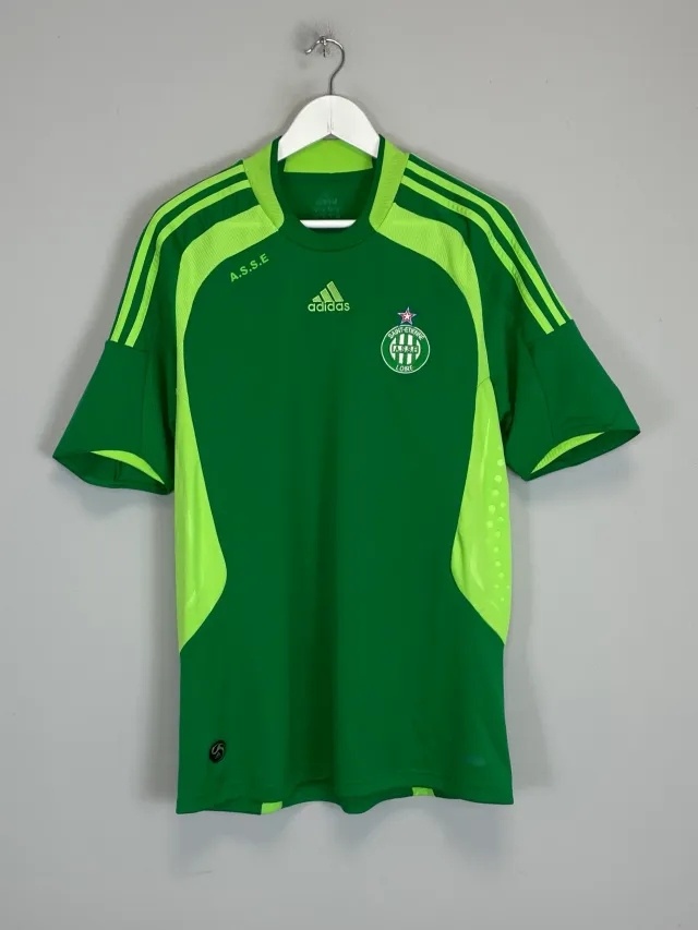 CULT KITS - 2008/09 ST ETIENNE HOME SHIRT (M) ADIDAS