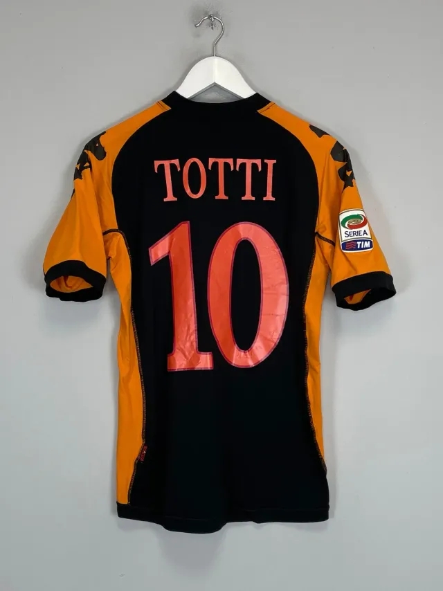 CULT KITS - 2010/11 ROMA TOTTI #10 THIRD SHIRT (S) KAPPA
