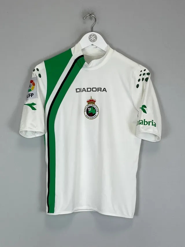 CULT KITS - 2005/06 RACING SANTANDER HOME SHIRT (S) DIADORA