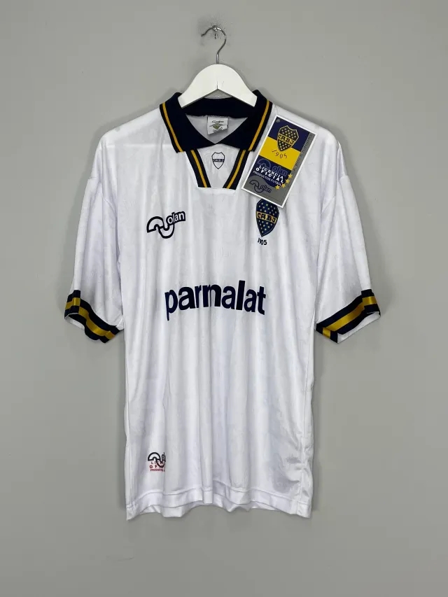 CULT KITS - 1994/95 BOCA JUNIORS #10 *REISSUE* BNWT AWAY SHIRT (MULTIPLE SIZES) OLAN, Medium / Boca Juniors / 1995