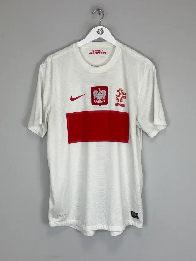 CULT KITS - 2012/13 POLAND HOME SHIRT (L) NIKE