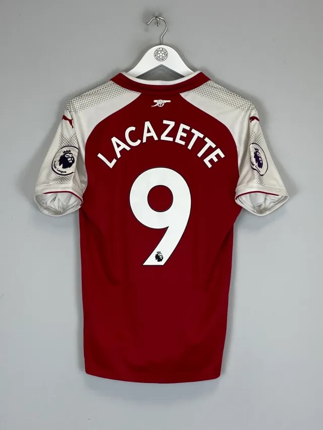 CULT KITS - 2017/18 ARSENAL LACAZETTE #9 HOME SHIRT (S) PUMA