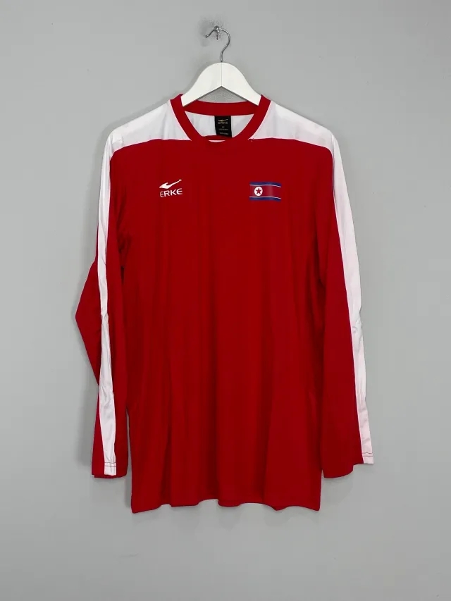 CULT KITS - 2008/10 NORTH KOREA L/S HOME SHIRT (XL) ERKE