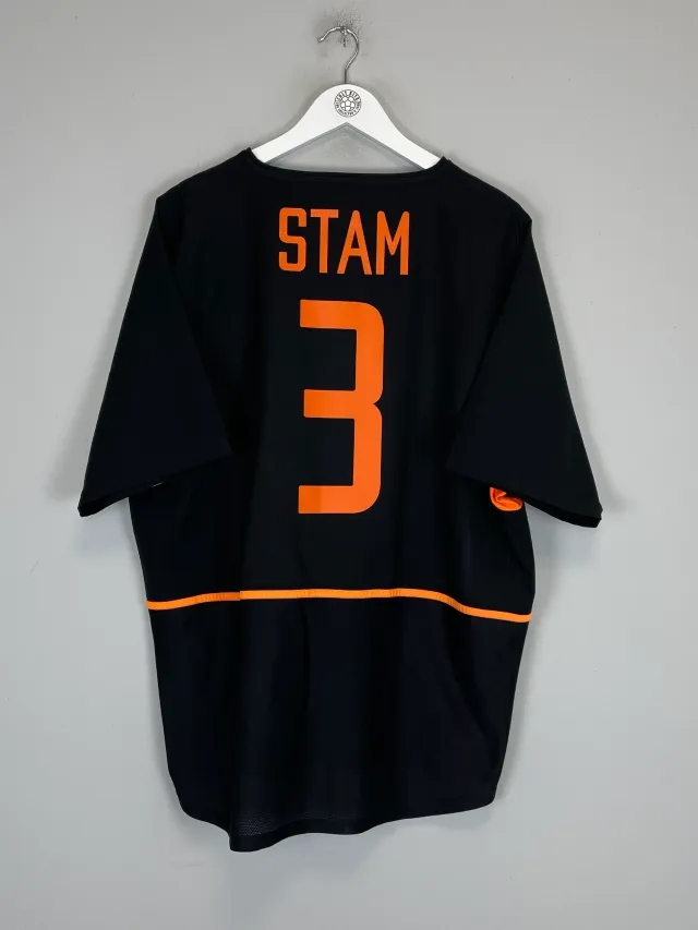 2002/04 NETHERLANDS STAM #3 AWAY SHIRT (XL) NIKE | Cult Kits