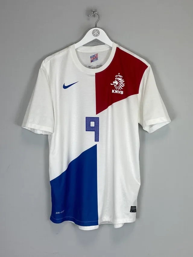 CULT KITS - 2013/14 NETHERLANDS V.PERSIE #9 AWAY SHIRT (L) NIKE