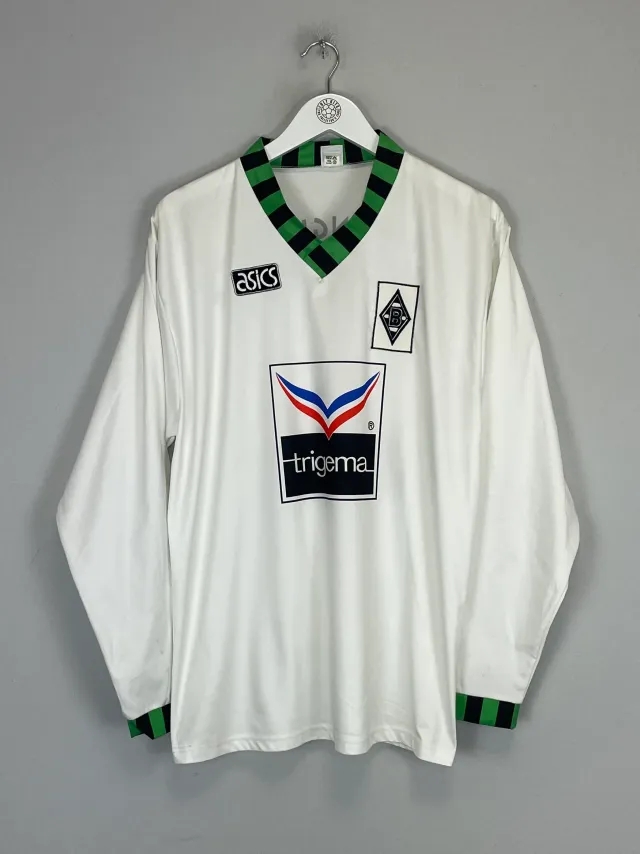 CULT KITS - 1992/94 MONCHENGLADBACH L/S HOME SHIRT (L) ASICS