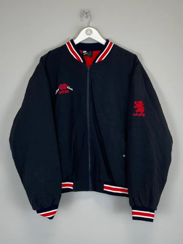 CULT KITS - 2001/07 MIDDLESBROUGH BOMBER JACKET (L) ERREA