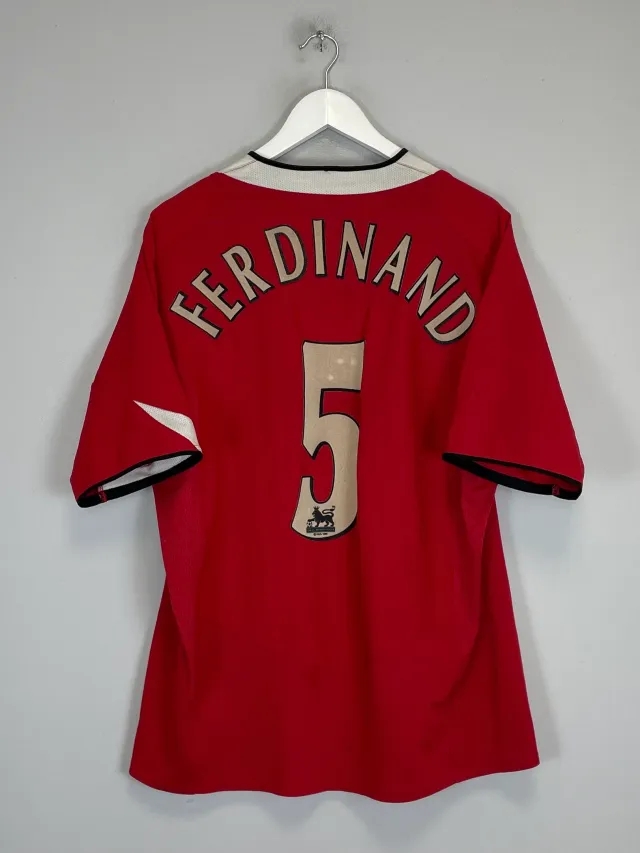 2004/06 MANCHESTER UNITED FERDINAND #5 HOME SHIRT (XL) NIKE | Cult Kits