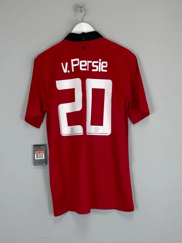 CULT KITS - 2013/14 MANCHESTER UNITED V.PERSIE #20 *BNWT* HOME SHIRT (L) NIKE