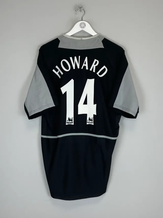 2002/04 MANCHESTER UNITED HOWARD #14 GK SHIRT (XL) NIKE | Cult Kits