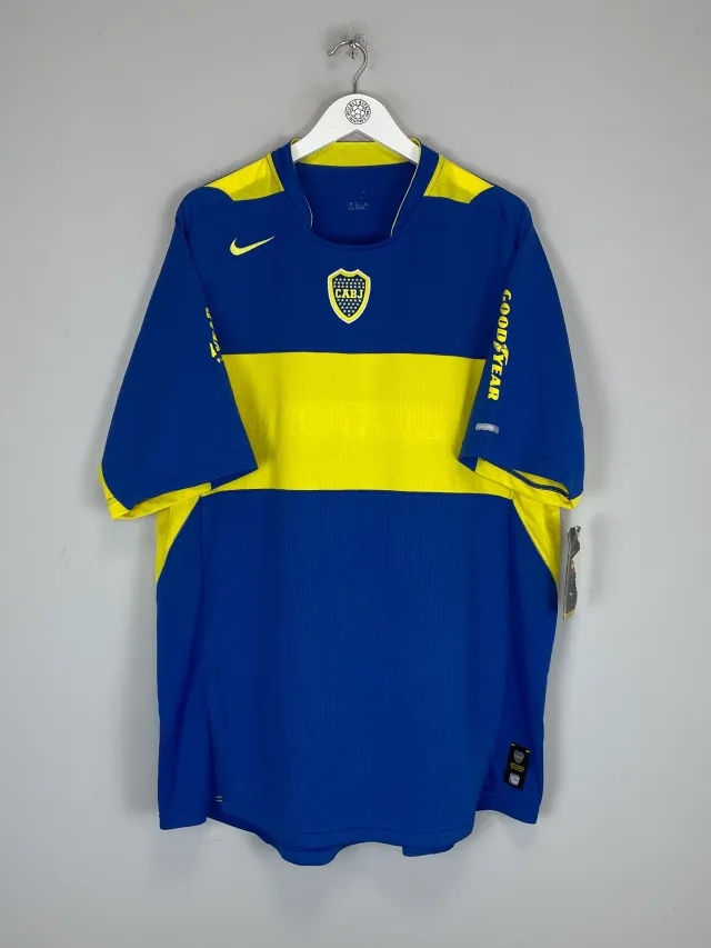 2005/06 BOCA JUNIORS HOME SHIRT (XXL) NIKE | Cult Kits