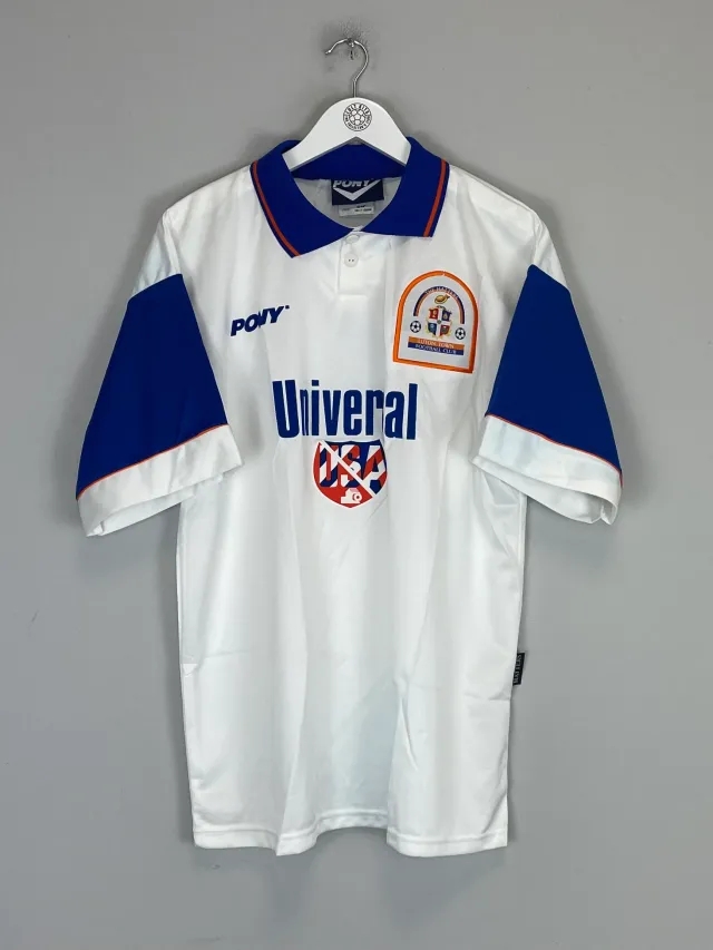 CULT KITS - 1995/97 LUTON TOWN HOME SHIRT (L) PONY