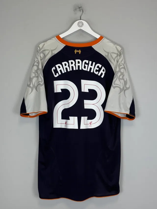 CULT KITS - 2012/13 LIVERPOOL CARRAGHER #23 THIRD SHIRT (XXL) NEW BALANCE