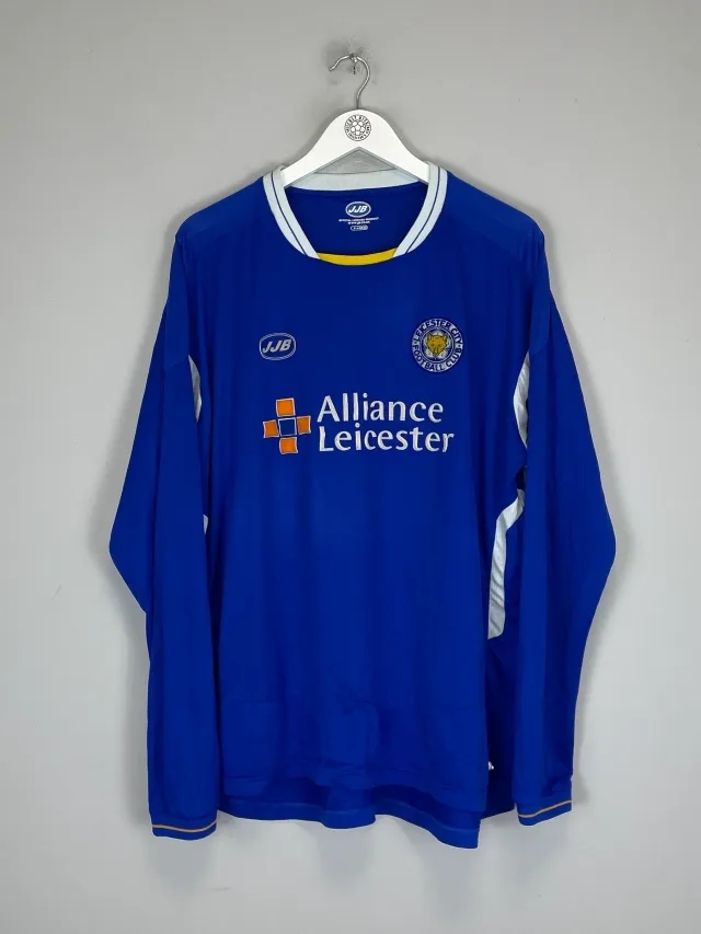 CULT KITS - 2005/06 LEICESTER CITY L/S HOME SHIRT (XL) JJB