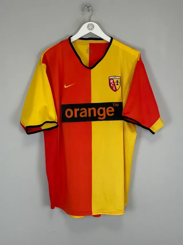 CULT KITS - 2001/02 RC LENS HOME SHIRT (XL) NIKE