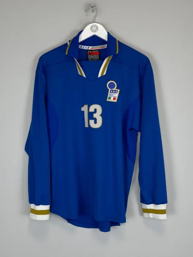 CULT KITS - 1996/97 ITALY #13 L/S *PLAYER ISSUE* HOME SHIRT (L) NIKE