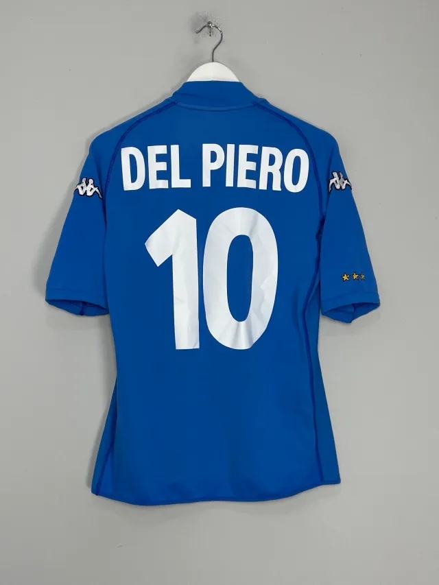 CULT KITS - 2000/01 ITALY DEL PIERO #10 HOME SHIRT (L) KAPPA