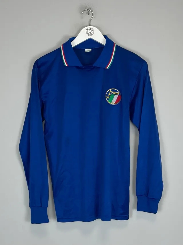 CULT KITS - 1986/91 ITALY #11 L/S HOME SHIRT (M) DIADORA
