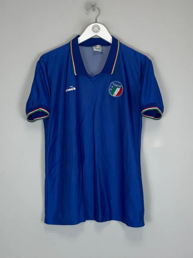 CULT KITS - 1986/90 ITALY HOME SHIRT (M) DIADORA