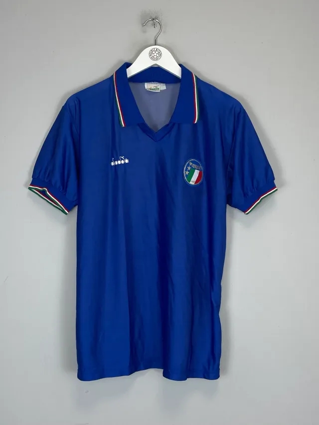 Cult Kits - 1986/91 ITALY HOME SHIRT (L) DIADORA