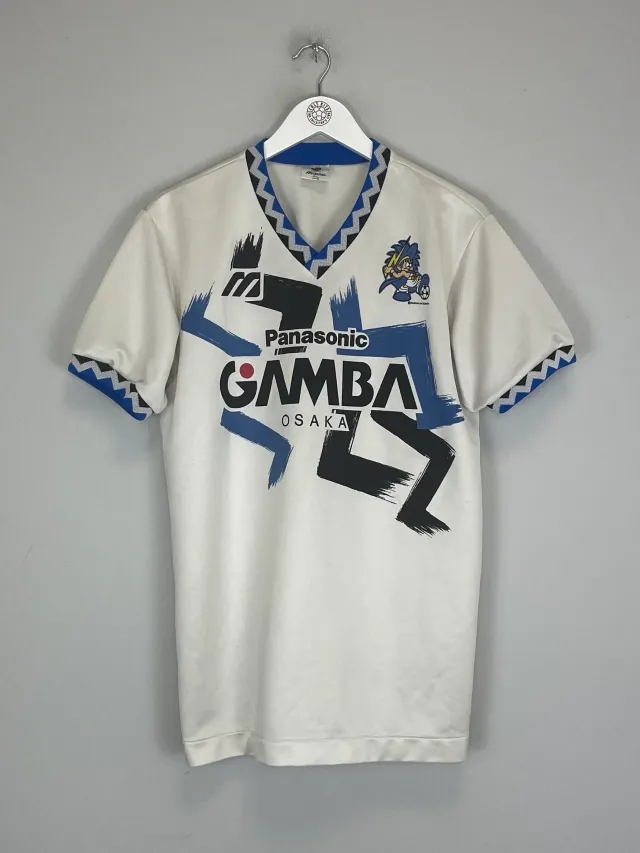 CULT KITS - 1993/95 GAMBA OSAKA TRAINING SHIRT (L) MIZUNO
