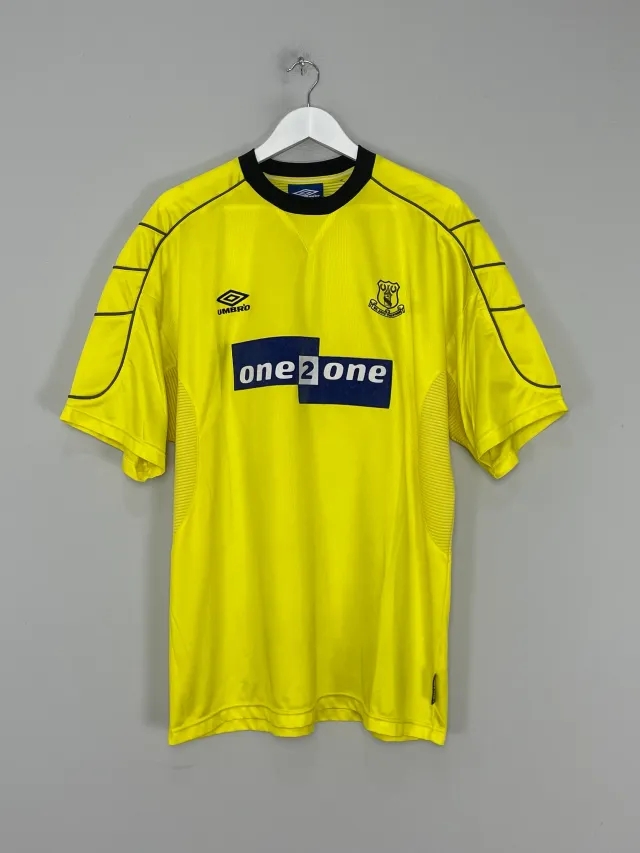 CULT KITS - 1999/00 EVERTON AWAY SHIRT (XL) UMBRO