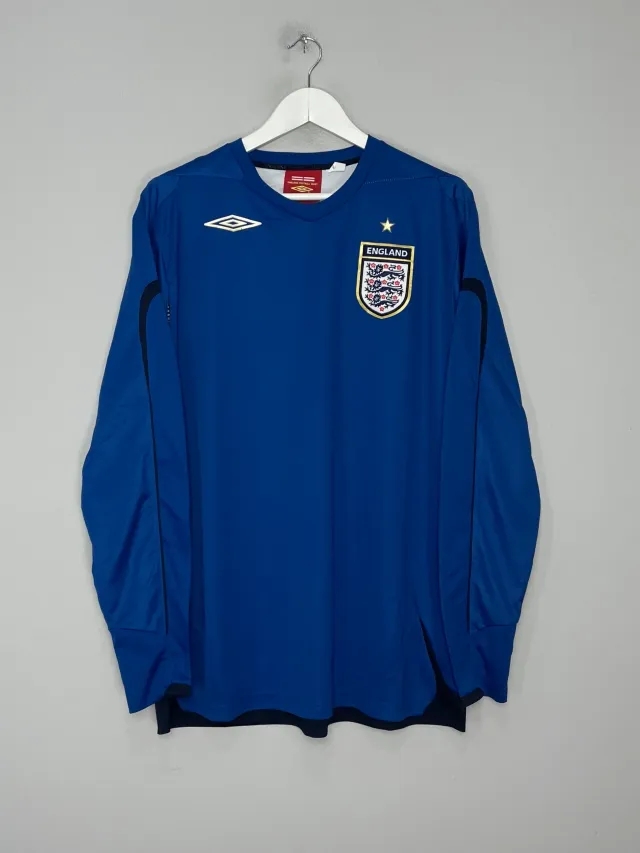 CULT KITS - 2006/08 ENGLAND GK SHIRT (XXL) UMBRO