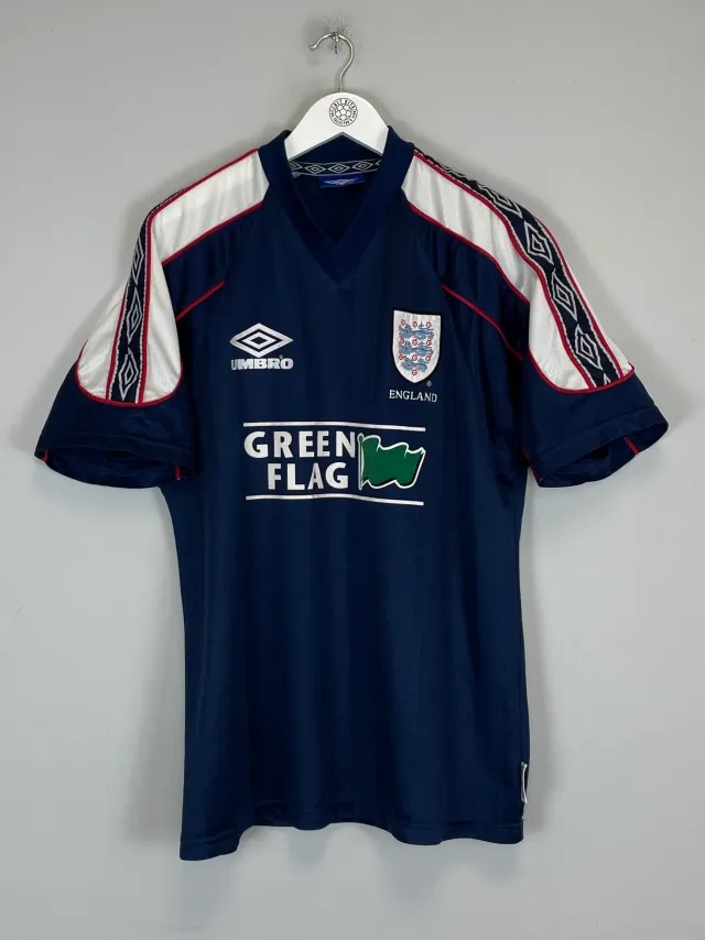 CULT KITS - 1997/99 ENGLAND TRAINING SHIRT (L) UMBRO