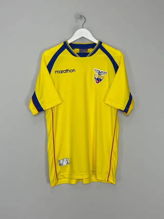 CULT KITS - 2002/03 ECUADOR HOME SHIRT (L) MARATHON