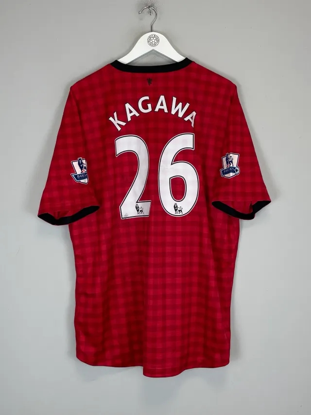 2012/13 MANCHESTER UNITED KAGAWA #26 HOME SHIRT (XXL) NIKE | Cult Kits