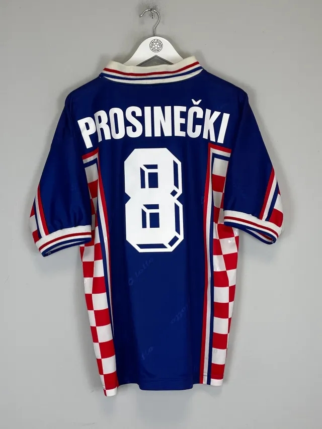 CULT KITS - 1998/00 CROATIA PROSINECKI #8 AWAY SHIRT (L) LOTTO