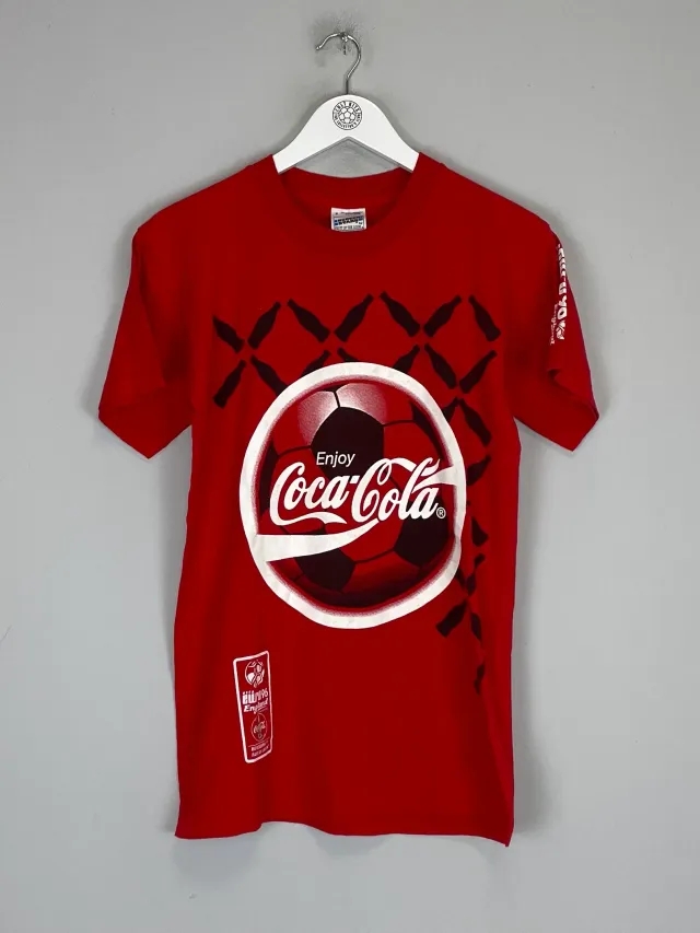 CULT KITS - 1996 COCA COLA EUROS T-SHIRT (S) OM