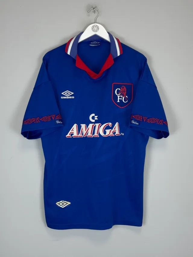 Cult Kits - 1993/94 CHELSEA HOME SHIRT (XL) UMBRO