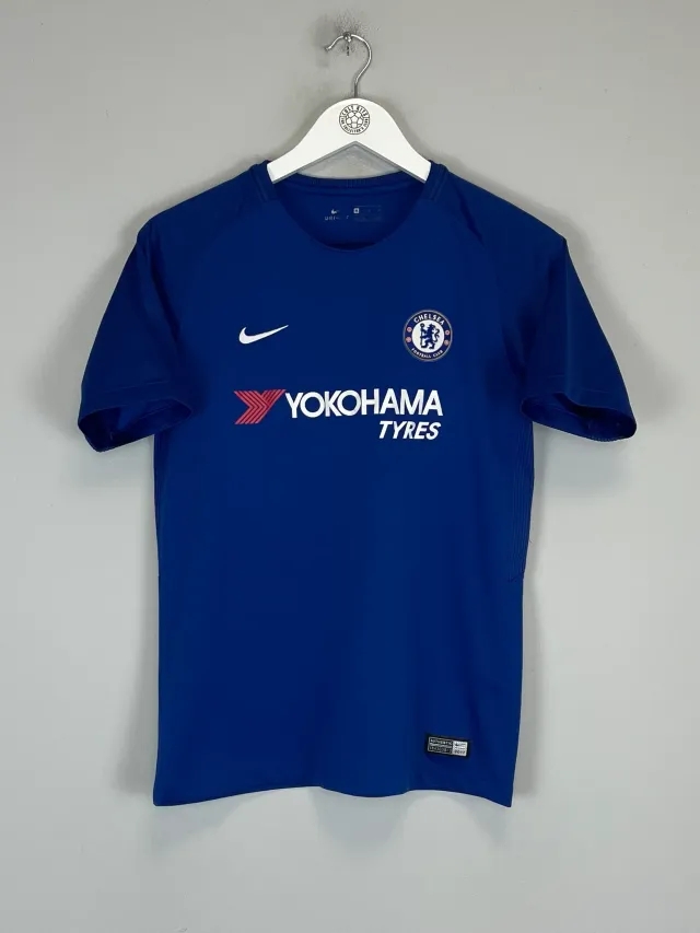 CULT KITS - 2017/18 CHELSEA HOME SHIRT (XL.KIDS) NIKE