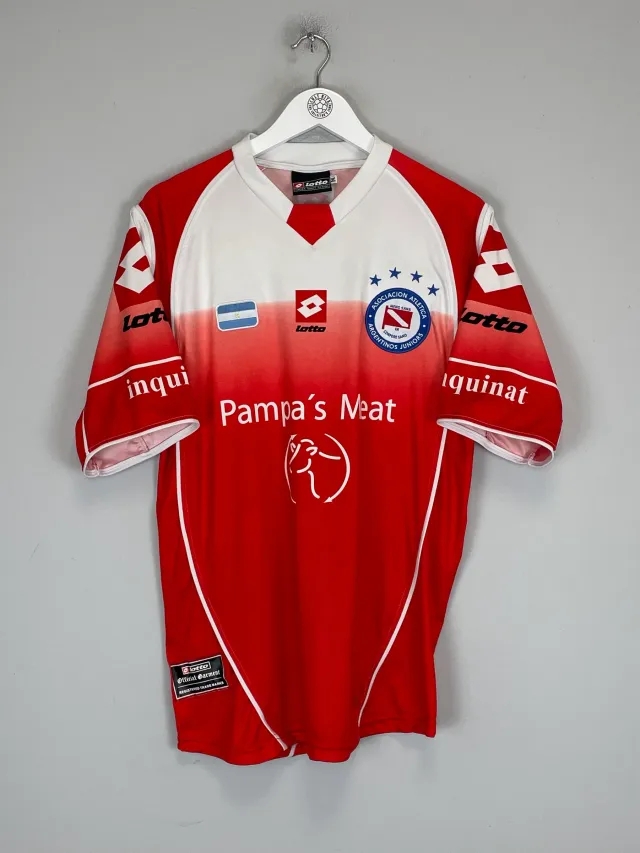2004/05 ARGENTINOS JUNIORS HOME SHIRT (M) LOTTO | Cult Kits