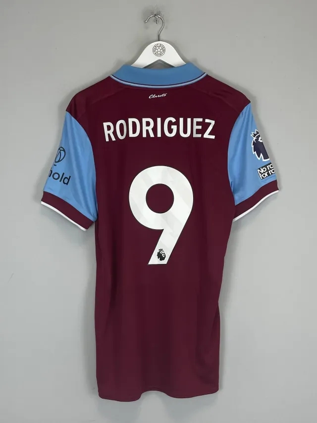 CULT KITS | 2023/24 BURNLEY RODRIGUEZ #19 *MATCH WORN* SHIRT UMBRO