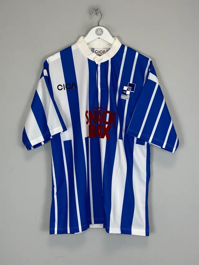 CULT KITS - 1996/97 BRISTOL ROVERS *MINT* HOME SHIRT (L) CICA
