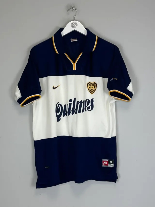 CULT KITS - 1998/99 BOCA JUNIORS #10 AWAY SHIRT (S) NIKE