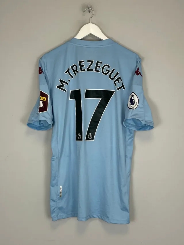 CULT KITS - 2019/20 ASTON VILLA M.TREZEGUET #17 AWAY SHIRT (XL) KAPPA