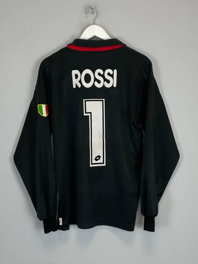 CULT KITS - 1996/97 AC MILAN ROSSI #1 GK SHIRT (M) LOTTO