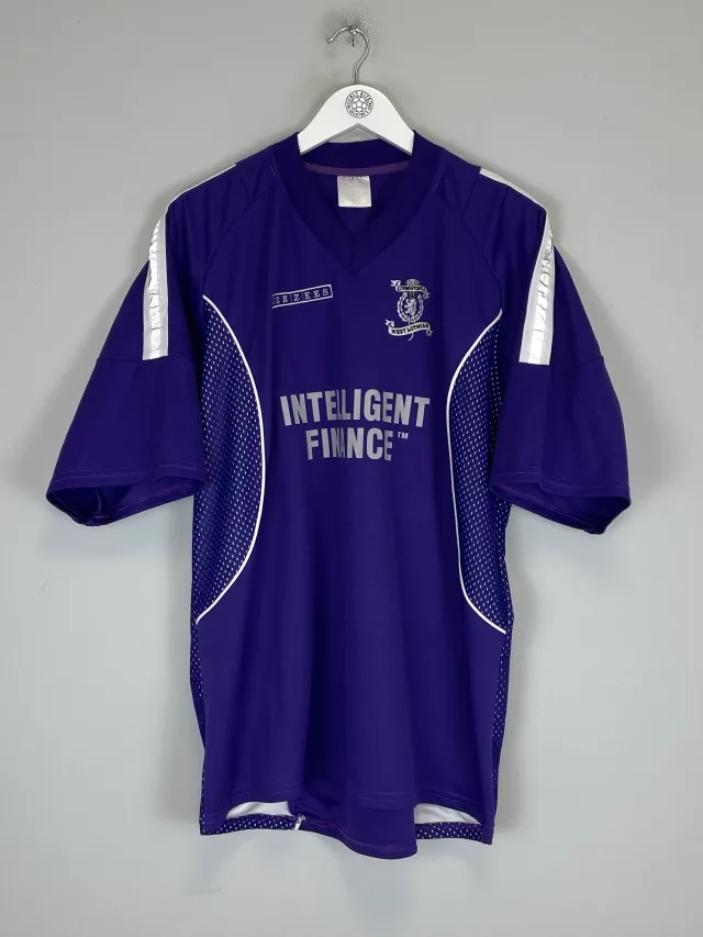 2003/04 LIVINGSTON AWAY SHIRT (XXL) JERZEES | Cult Kits