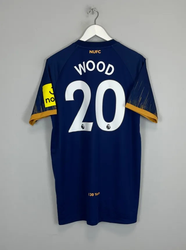 CULT KITS - 2022/23 NEWCASTLE UNITED WOOD #20 AWAY SHIRT (L) CASTORE