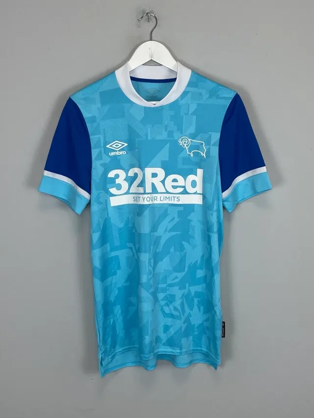 CULT KITS - 2021/22 DERBY COUNTY AWAY SHIRT (M) UMBRO